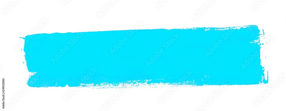 Leerer schmutziger Farbstreifen hellblau Leerer schmutziger Farbstreifen hellblau
