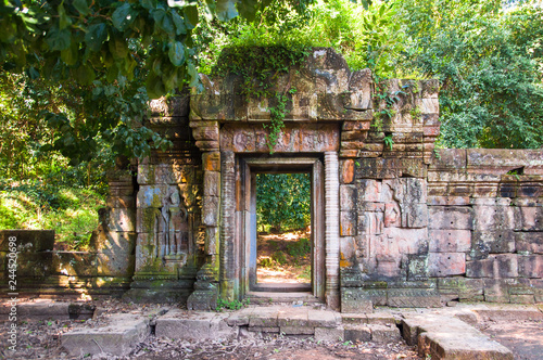 Ancient temple in Angkor ,Siem Reap on Cambodia