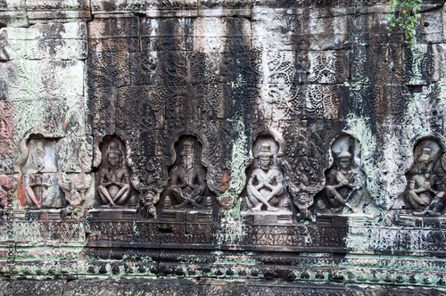 ancient Preah Khan temple in Angkor. Siem Reap, Cambodia
