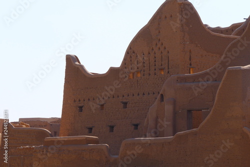 The old city of Diriyah, UNESCO World Heritage near Riyadh, Kingdom of Saudi Arabia photo