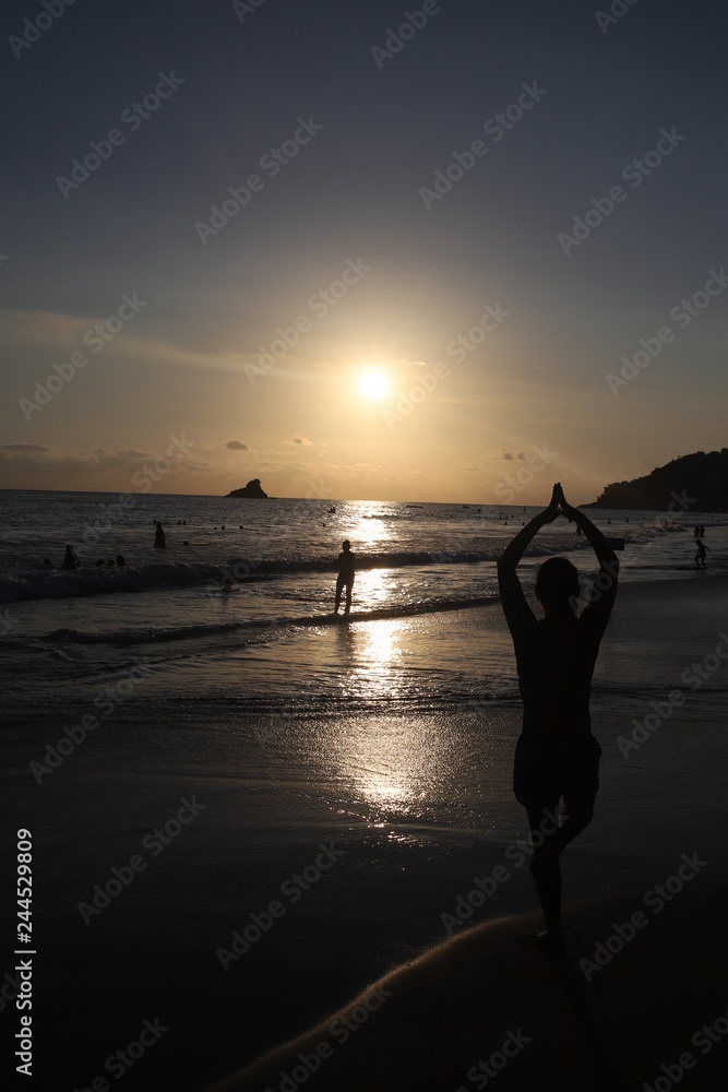 Fototapeta premium pôr do sol