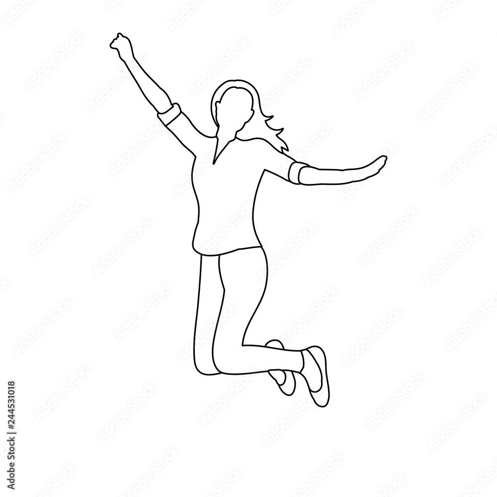 Details more than 85 jump sketch latest in.eteachers