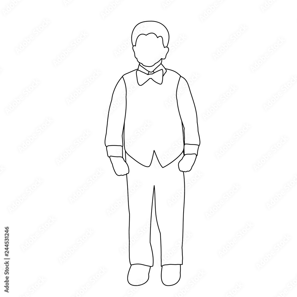 isolated, child, boy sketch isolated, child, boy sketch