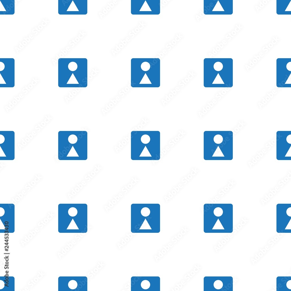 female WC icon pattern seamless white background female WC icon pattern seamless white background