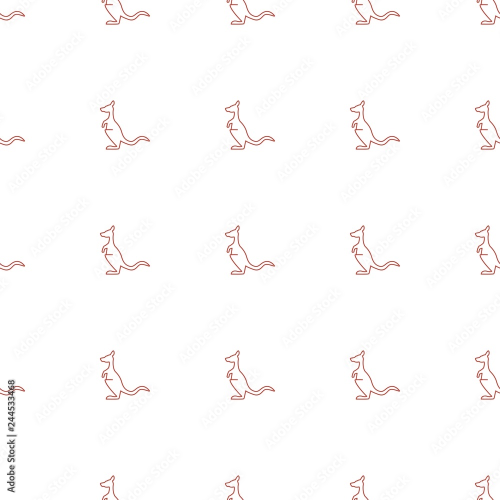 Obraz icon pattern seamless white background