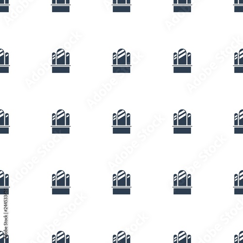 gate icon pattern seamless white background