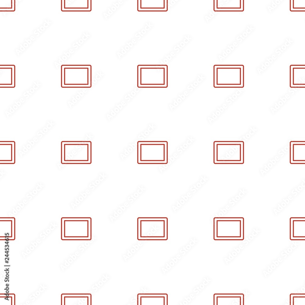 tablet icon pattern seamless white background