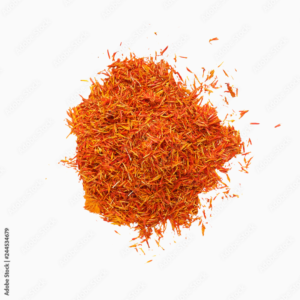 Naklejka premium Dried saffron spice