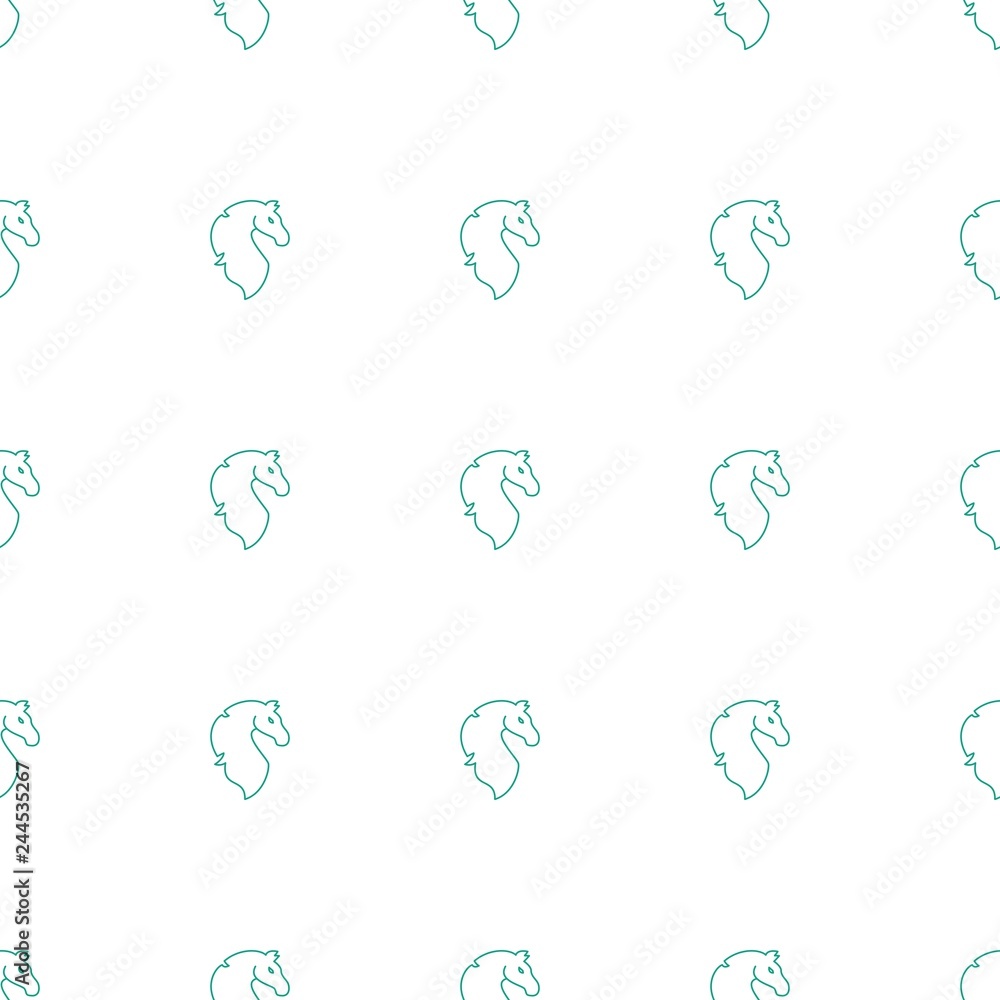 horse icon pattern seamless white background horse icon pattern seamless white background