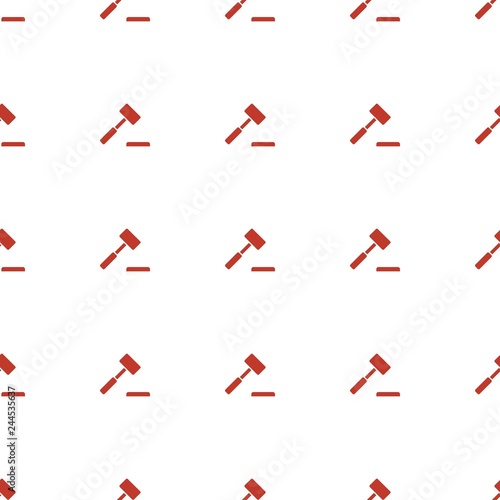 auction hummer icon pattern seamless white background