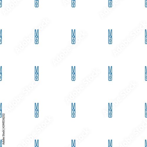 cloth pin icon pattern seamless white background