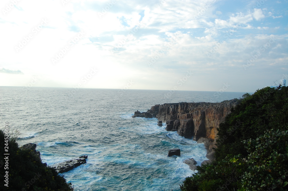 和歌山　白浜　三段壁