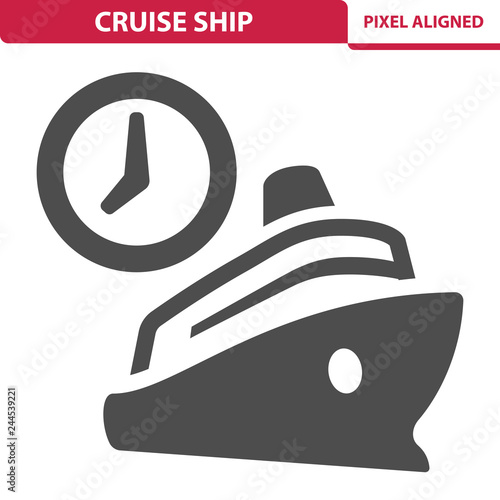 Cruise Ship Icon