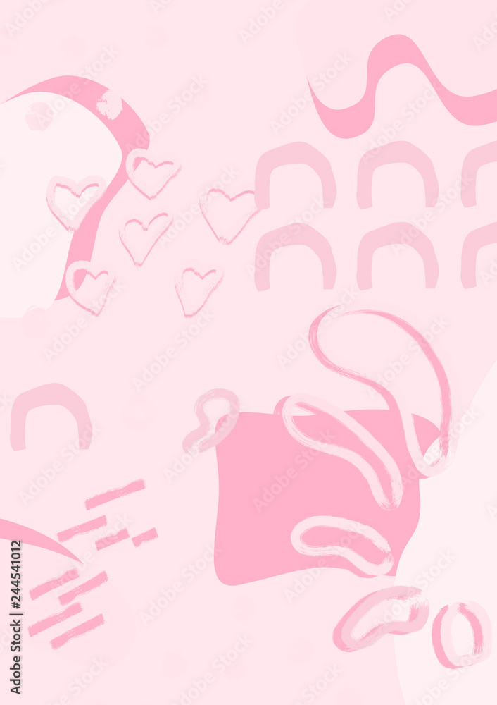 Red stylish digital geometric background with different shapes. Red stylish digital geometric background with different shapes.