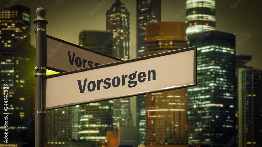Schild 373 - Vorsorgen