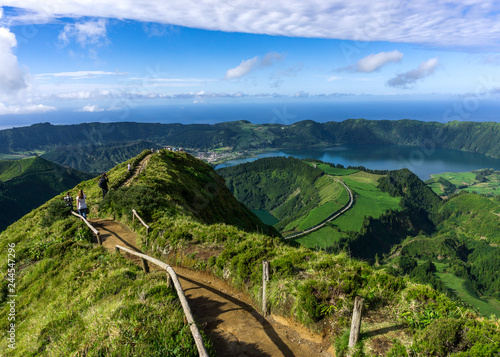 Miradouro da Boca do Inferno, Bekannter Aussichtspunkt, Sete Cidades, Sao Miguel, Azoren