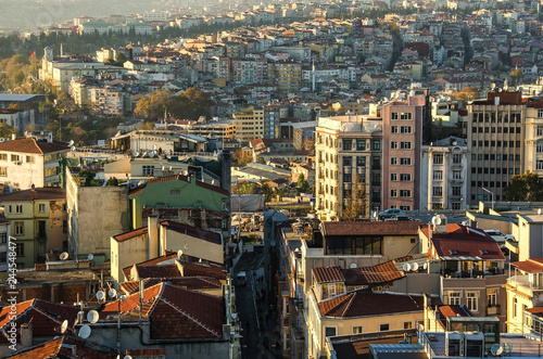 Panorama of theold part (Ortakoy) of Istanbul, Turkey © Mariana Ianovska