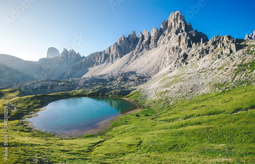 Dolomites famous "Three Peaks", South Tyrol, Italy