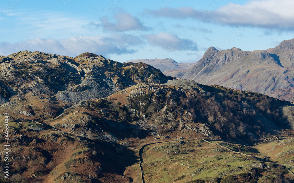 Fototapeta premium lake district quarry