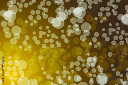 Golden Abstract vector blurred gradient texture. Template for banner and message