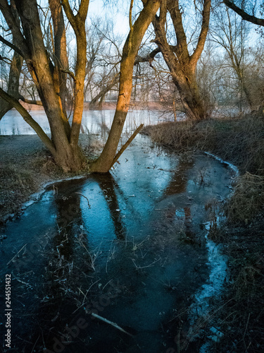 frozen brook