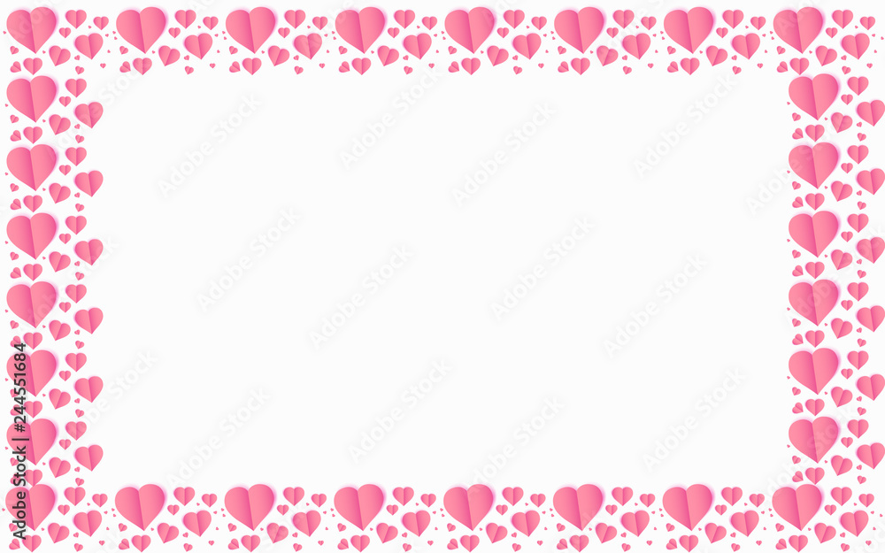 Valentines Day vector background