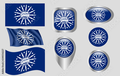 Flag of Buffalo, New York