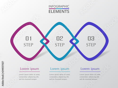 Step by step infographic.