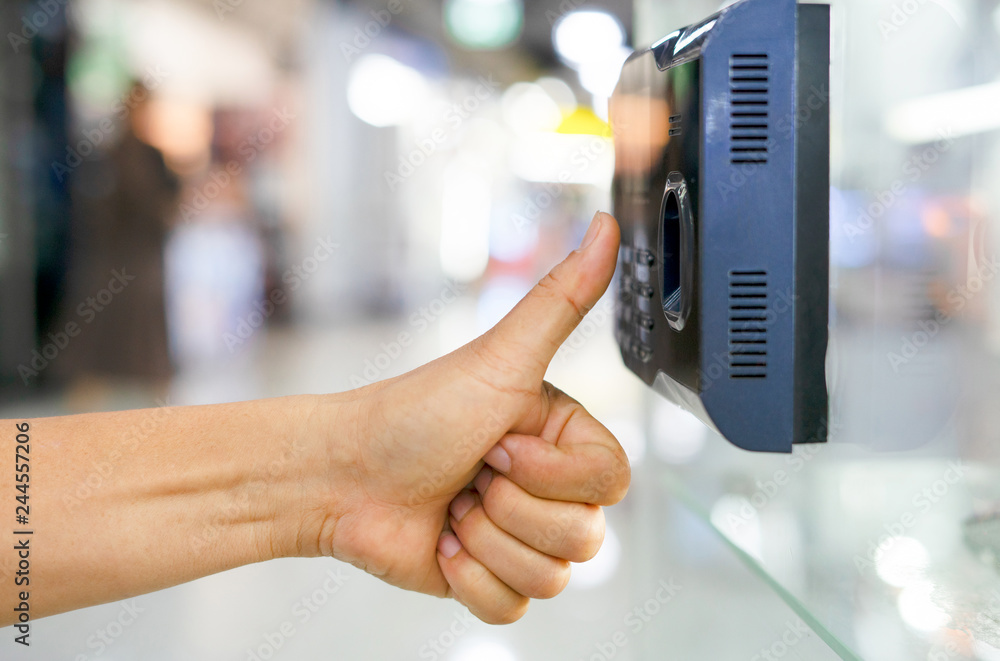 custom made wallpaper toronto digitalofficer scan finger print for enter security system