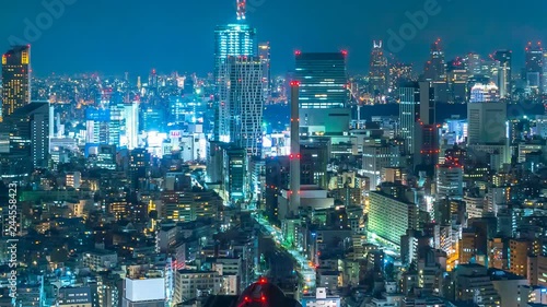 東京風景・タイムラプス