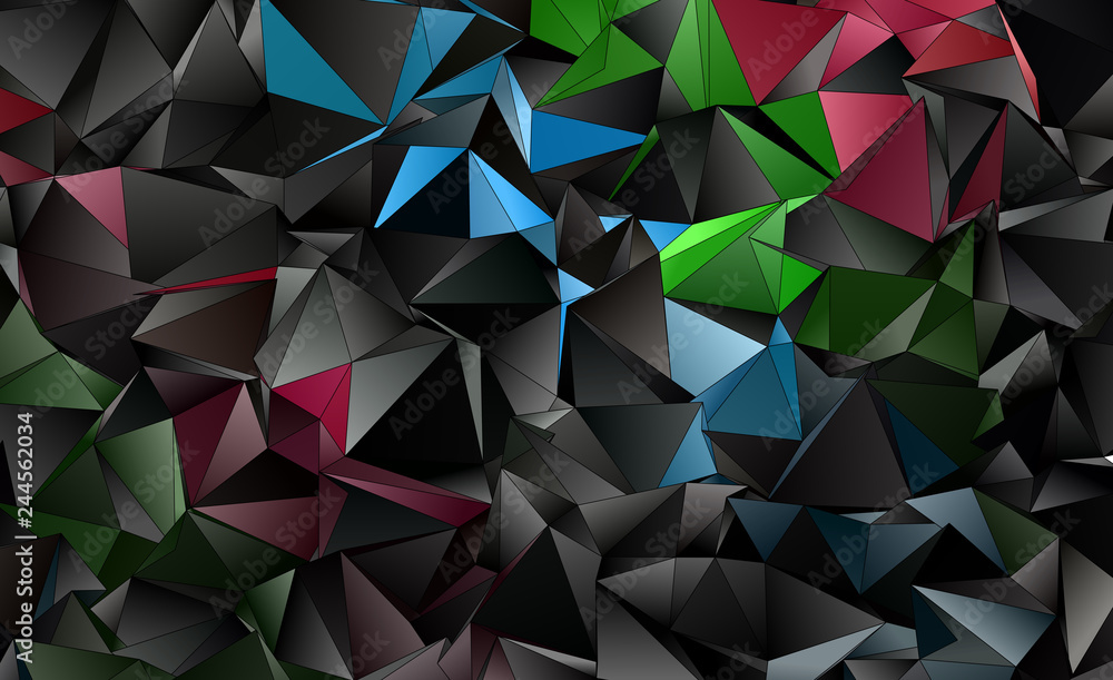 Triangular 3d, modern background Triangular 3d, modern background