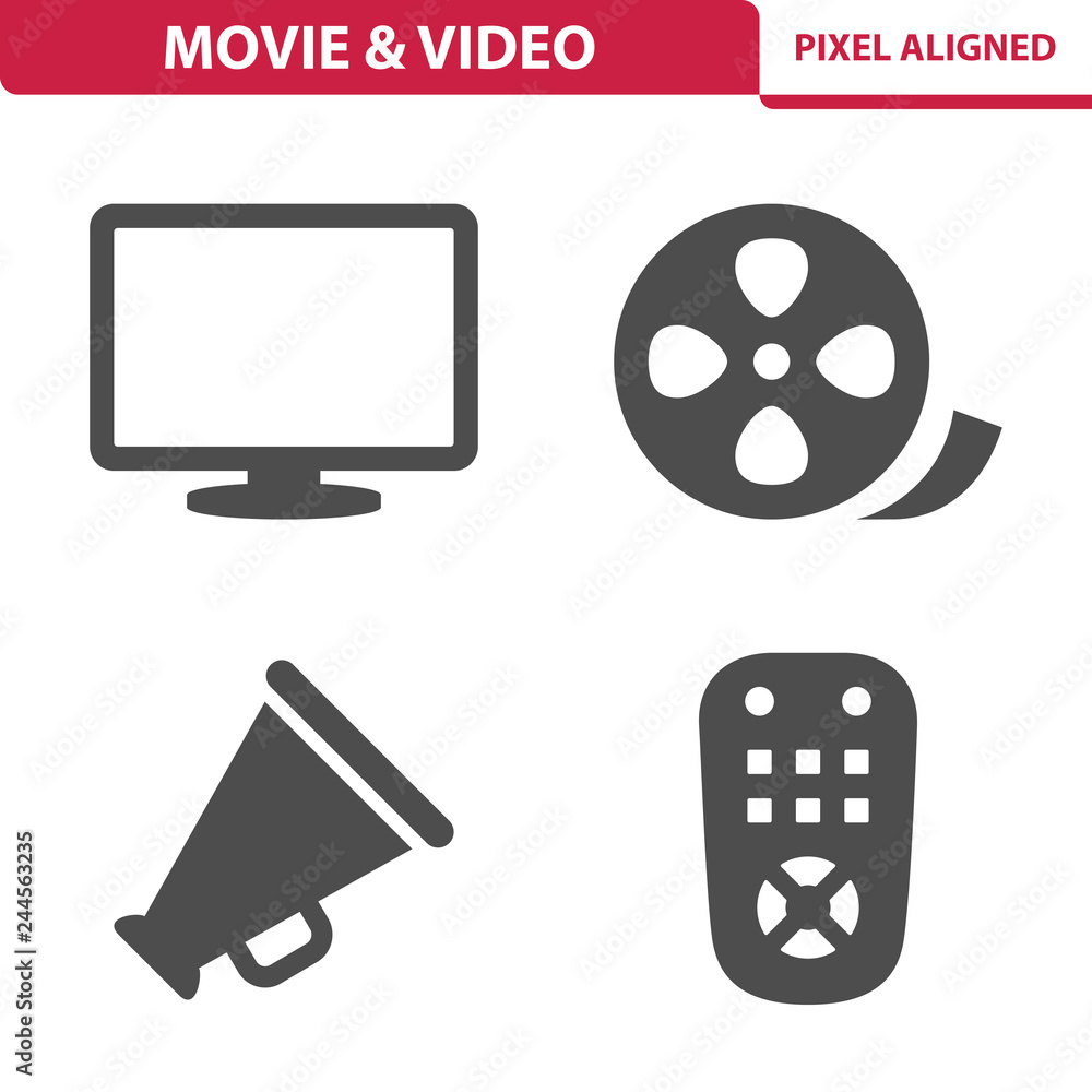 Movie & Video Icons Movie & Video Icons