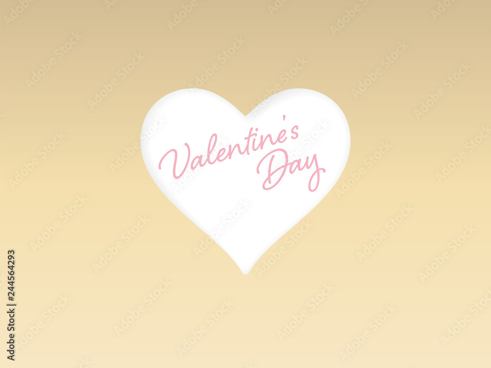 Heart shape frame on gold color background with text space Valentines Day pink in paper cutting flat design. Vector design elements in luxury love concept background, wedding Heart shape frame on gold color background with text space Valentines Day pink in paper cutting flat design. Vector design elements in luxury love concept background, wedding