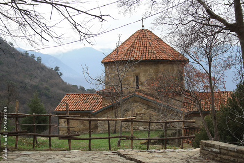 Mtskheta, Georgia. The Picturesque View Of Shiomgvime Or Shio-Mgvime Monastery, Medieval Monastic Complex. photo