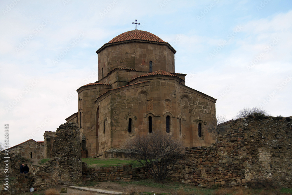 Mtskheta, Georgia. Georgian Orthodox Jvari Monastery.