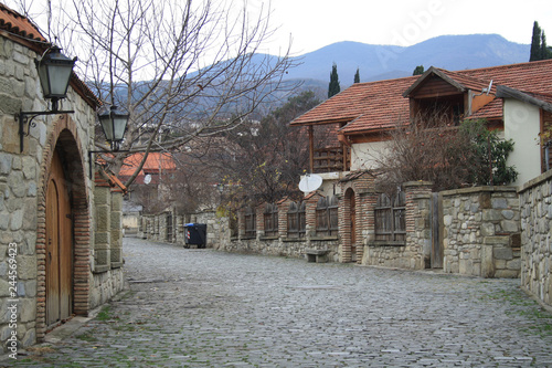 Streets of the ancient capital of Georgia Mtskheta.