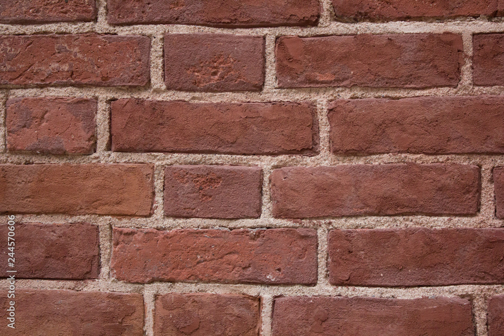 Obraz premium Texture brick wall. Background. Bricks and concrete