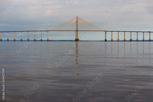 Rio Negro bridge, Manaus, Brasil