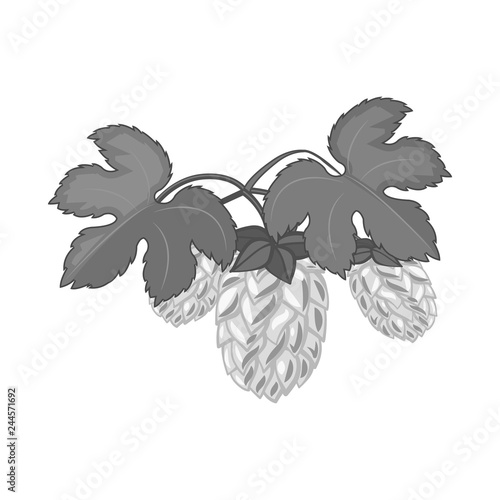 Vector illustration of pub and bar logo. Collection of pub and interior stock symbol for web.