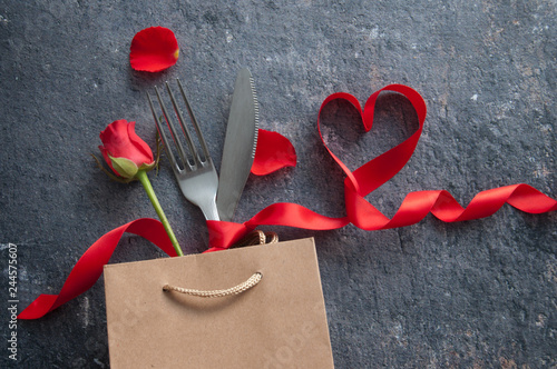 Valentines day gift meal