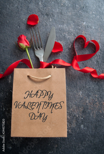 Valentines day gift meal