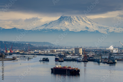 Port Under Mount Rainier 4 © George Cole