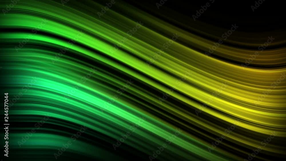 Curvy colourful lines & floating glowing paticles Abstract seamless looping motion background Green Yellow Curvy colourful lines & floating glowing paticles Abstract seamless looping motion background Green Yellow