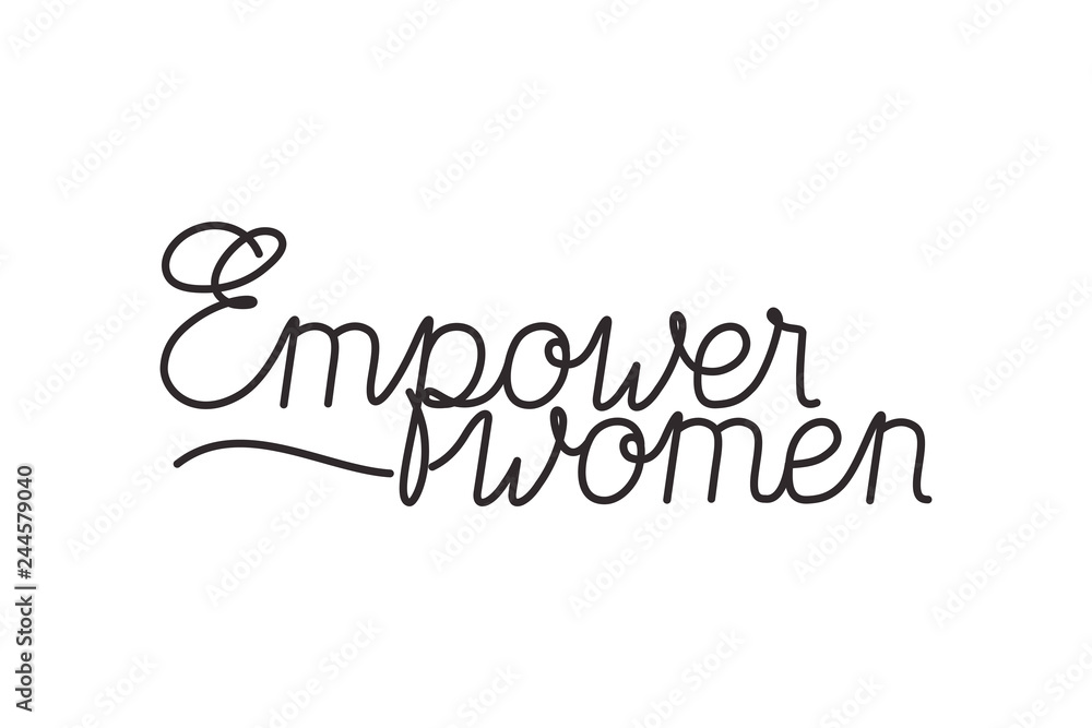 empower women isolated icon empower women isolated icon