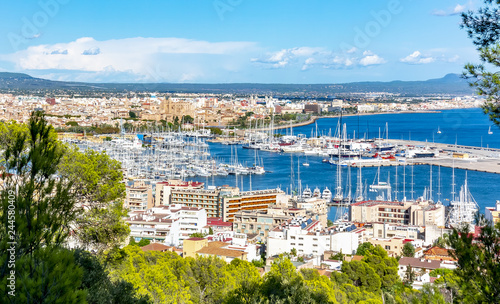 Palma de Mallorca cityscape, Balearic islands, Spain © Mistervlad
