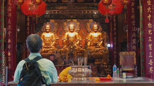 China temple for Happy Chinese New Year