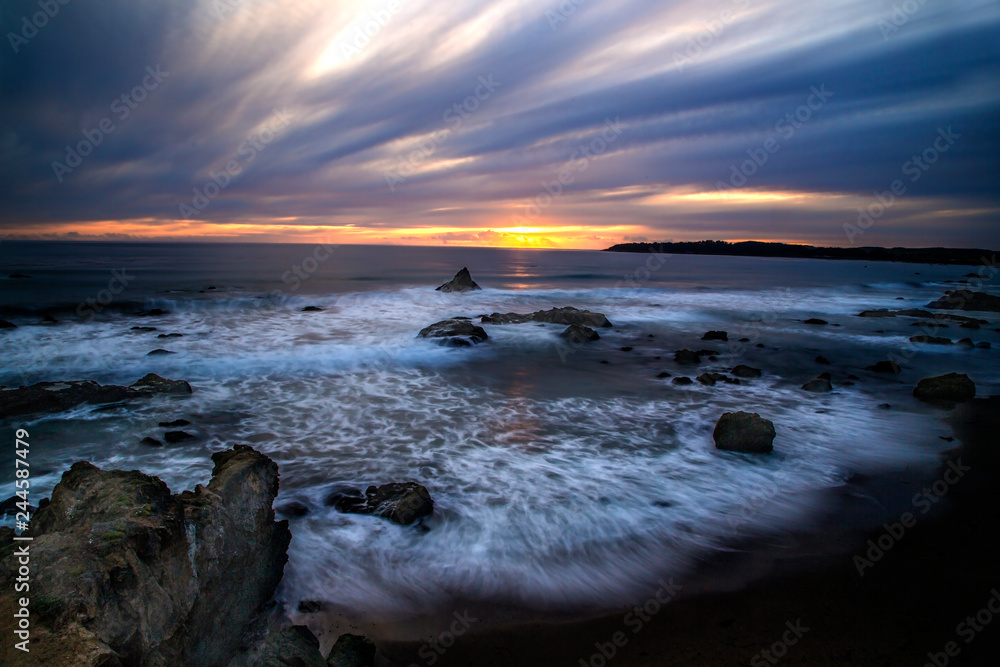 Obraz premium Pacific Ocean Sunset