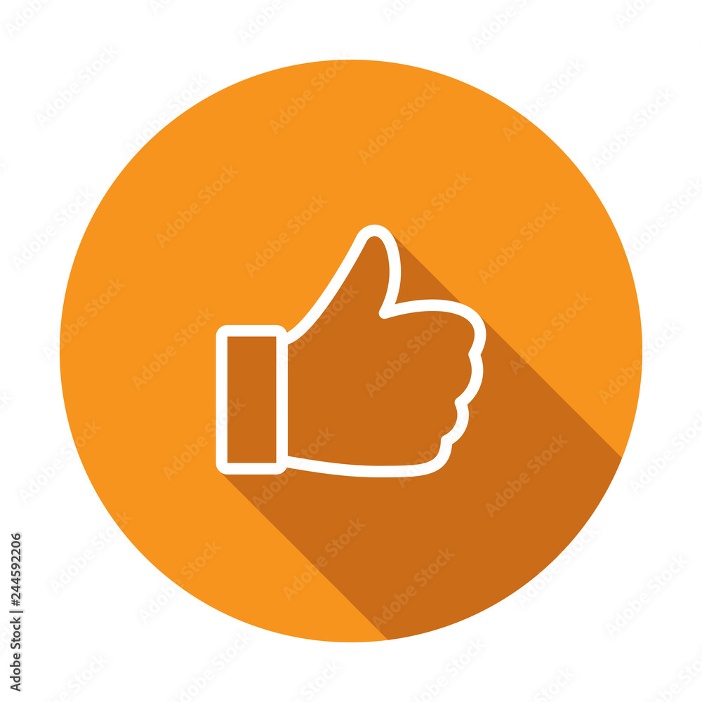 Like icon, gestures icon. Outline bold, thick flat style, 4px strokes rounder edges. Vector illustration Like icon, gestures icon. Outline bold, thick flat style, 4px strokes rounder edges. Vector illustration