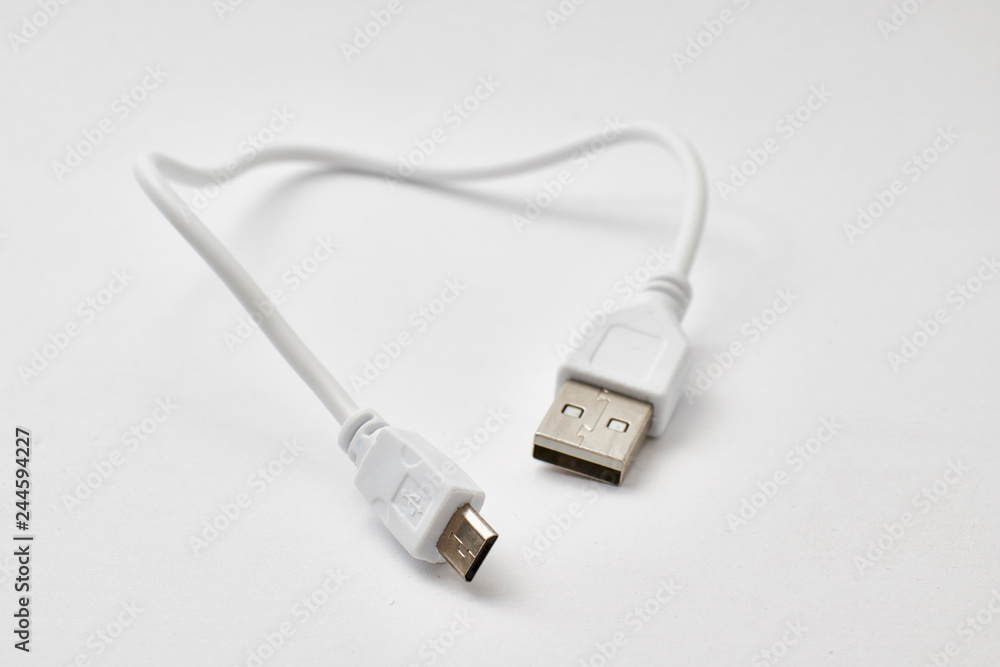 USB cable color white USB cable color white
