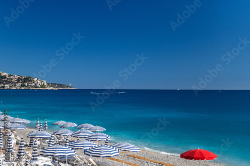 Beach in French Riviera